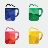 cappuccino icon Abstract Triangle N2