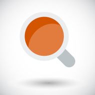 Coffee single icon