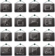 home equipment icons