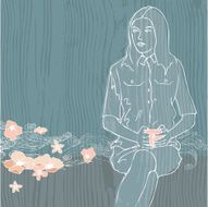 Sitting Woman