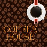 Coffee house menu template vector illustration N2