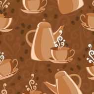 Seamless background coffee theme N2