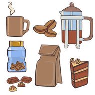 Coffee Icon Set N21