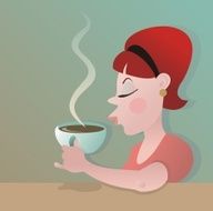 Drinking Coffee N7