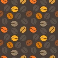 Coffee beans texture