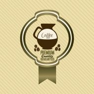 Coffee Icons and labels N8