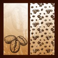 Food flayers with hand drawn elements