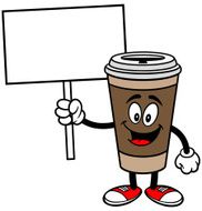 Coffee with Sign