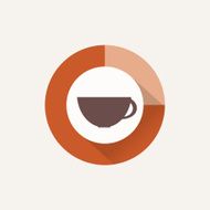 Coffee time flat design N2