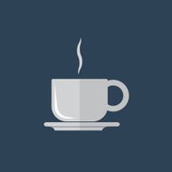 Coffee cup icon vector N2