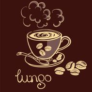 cup of coffee lungo N2
