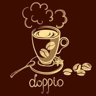 cup of coffee doppio N3