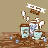 Hot Coffee Cup N6