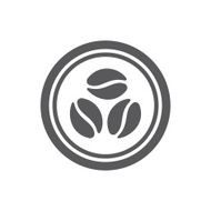 Coffee beans icon