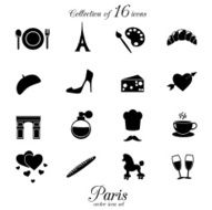 Paris icon collection