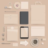 Corporate identity template N7