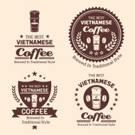 Vietnamese Coffee Emblem