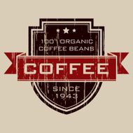 Vintage Coffee Label N42