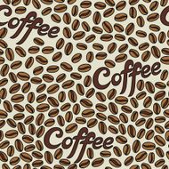 pattern with coffee beans N2