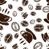 seamless coffee pattern N18