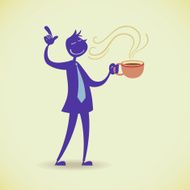 Relax with coffee