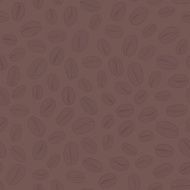 Hand drawn Coffee Beans Illustration Seamless vector pattern N4