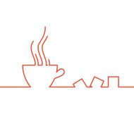 Stylized Drawing Of A Coffee Cup N5