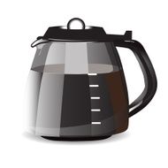 Coffee Pot for espresso Vector illustration