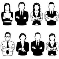 Business People Symbols N2