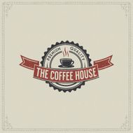 Vintage Card with coffee N7