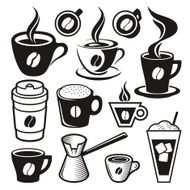 Coffee Cup Icons N3