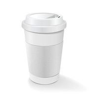 white paper coffee cup
