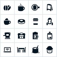 Coffee Shop Icons N9