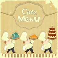 Cafe Menu Card