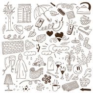 Autumn - doodles collection