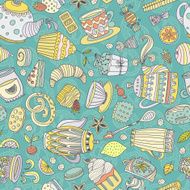 Dessert seamless pattern N4