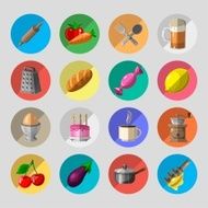 kitchen icons set N3