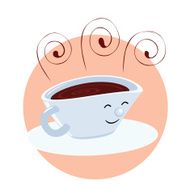 Cartoon Coffee Cup N16