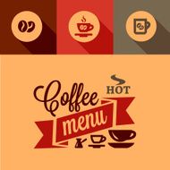 coffee menu design elements N2