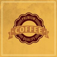 Vintage Coffee Label N61