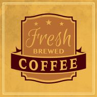Vintage Coffee Label N62