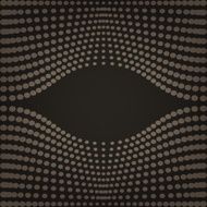 Halftone Background For Text Eye