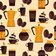 Coffee Seamless Pattern N33