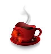 Red cup of coffee N3