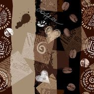 Coffee pattern N23