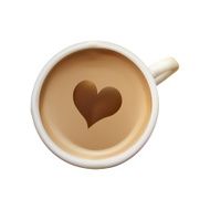 Porcelain white mug for coffee