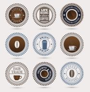 Coffee badges