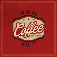 Vintage Coffee Label N66