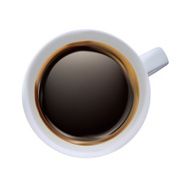 Porcelain white mug for coffee N5