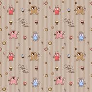 Sweets seamless background N2
